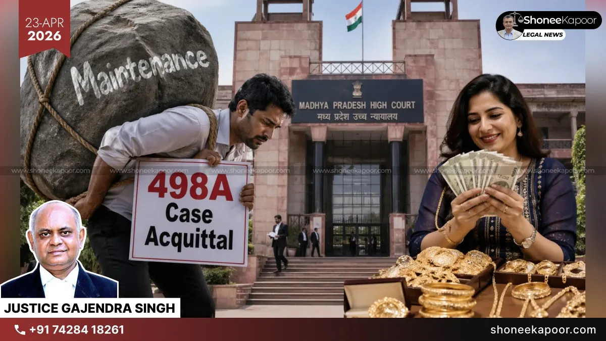 498A Case Acquittal Not Enough To Deny Maintenance To Wife: Madhya Pradesh High Court