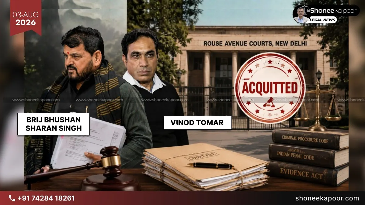After 3 Years Of Allegations, Protests And Public Humiliation, Delhi Court Acquits Brij Bhushan Sharan Singh And Vinod Tomar