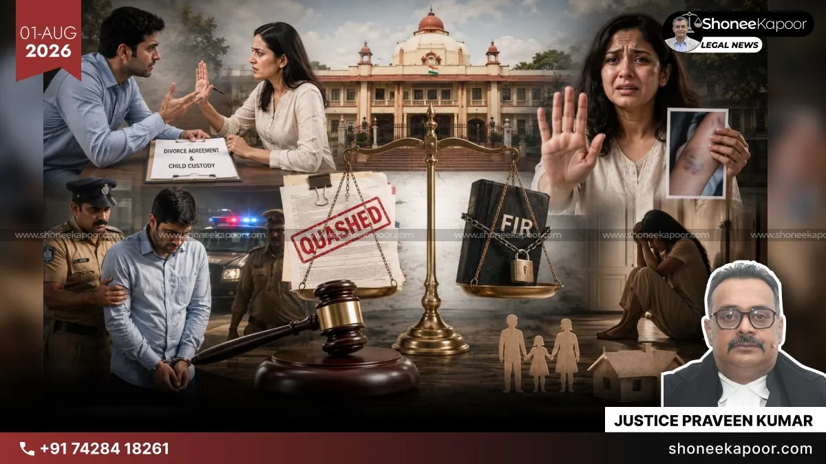 Forcing Wife To Sign Divorce And Child Custody Papers Does Not Make A Husband Guilty Of Cruelty: Patna HC Quashes FIR U/S 85 BNS Against Husband