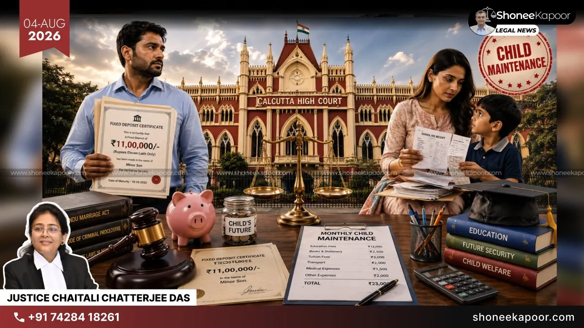 Husband Made An ₹11 Lakh Fixed Deposit, Yet Was Asked To Pay Monthly Child Maintenance? Calcutta High Court Says He Cannot Be Saddled With Both