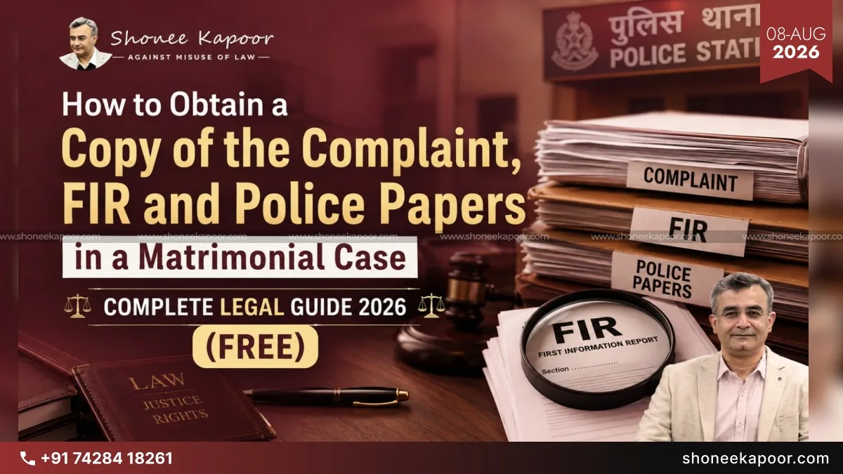 How To Obtain A Copy Of The complaint, FIR And Police Papers In A Matrimonial Case