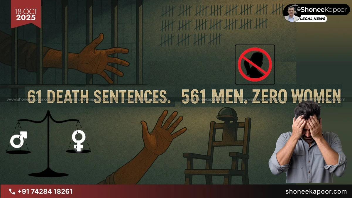 561 Men & Zero Women: Inside India’s Gendered Death Row – How Justice Stopped Being Equal?