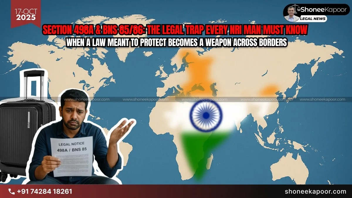 Section 498A & BNS Laws: The Hidden Legal Trap Every NRI Husband Must Know Before It’s Too Late