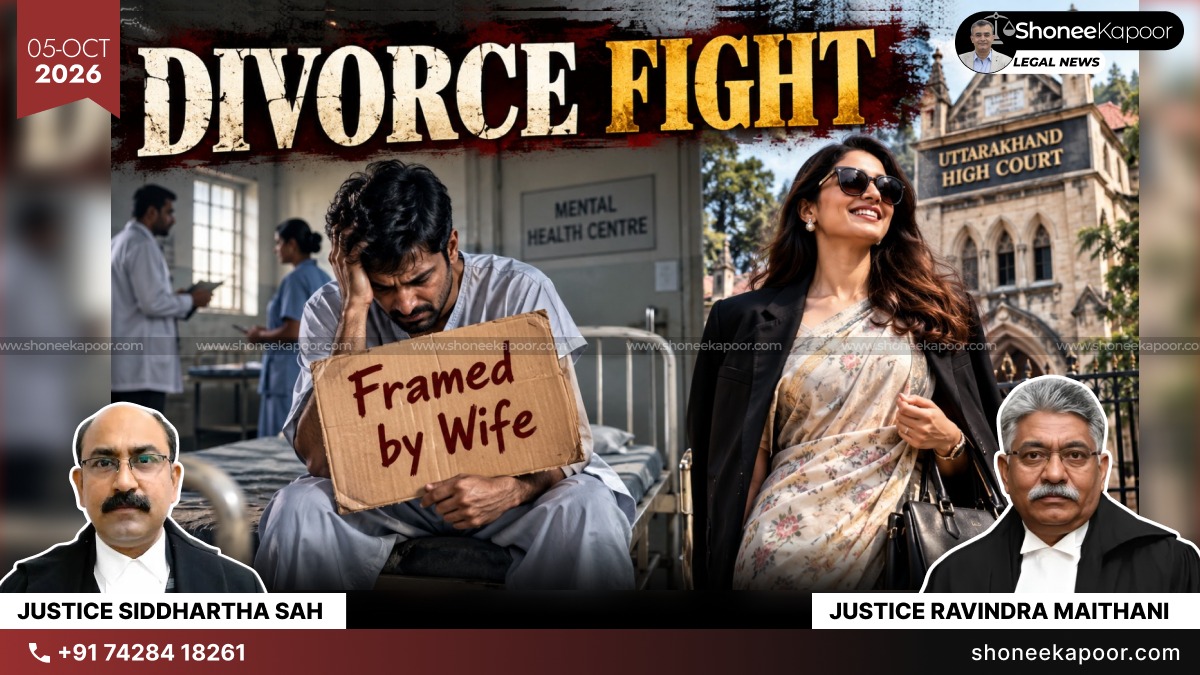 Wife Sent Husband To Mental Health Centre After A Divorce Fight: Uttarakhand High Court Orders His Release