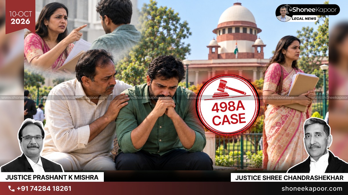 Wife Drags Husband’s Brother Into 498A Case: Supreme Court Stays Trial Proceedings, Grants Interim Relief