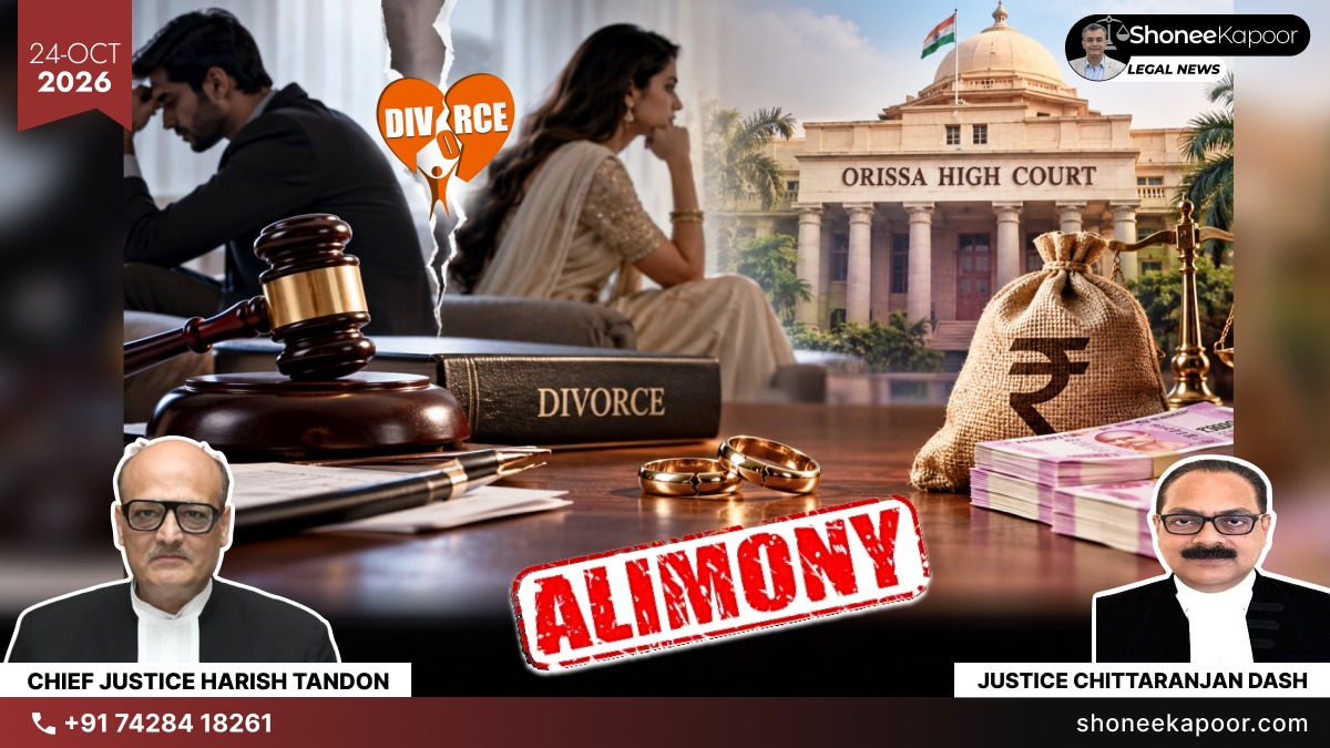 Husband Wins Divorce Case Over Wife's Cruelty Yet Ordered To Pay Her ₹25 Lakh Alimony? Orissa High Court Answers