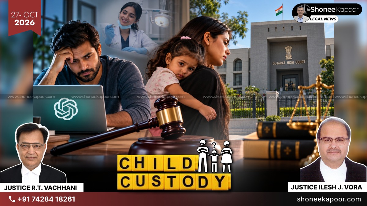 Child Custody Case | Excessive ChatGPT Use By Husband Sparks Marital Dispute: Gujarat High Court Rejects His Habeas Corpus Plea