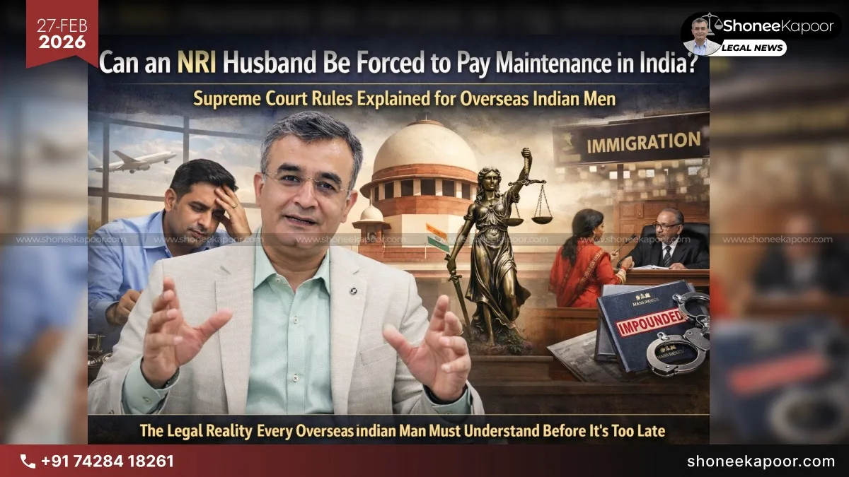 Can an NRI Husband Be Forced to Pay Maintenance in India?