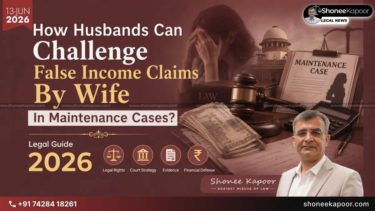 Can Husband Fight False Income Claims In Maintenance Cases