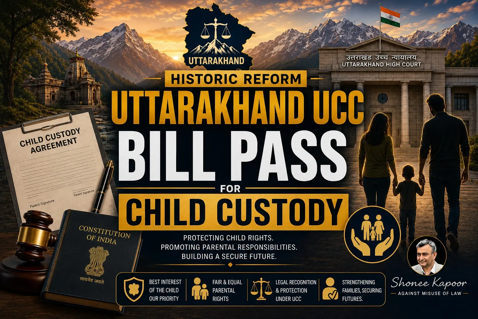 Uttarakhand UCC Bill Pass for Child Custody
